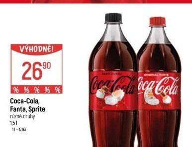 Coca-Cola, Fanta, Sprite