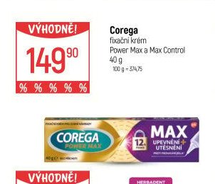 Corega fixační krém