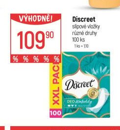 Discreet slipové vložky