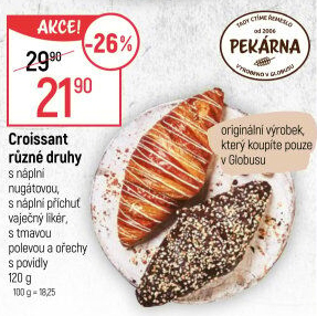 Croissant s náplní