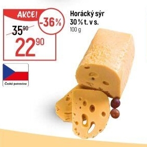 Horácký sýr 30%