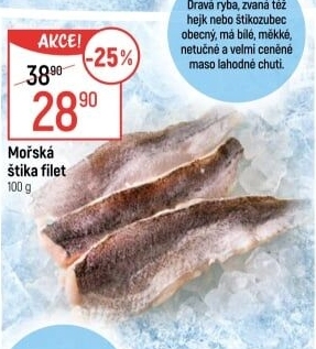 Mořská štika filety