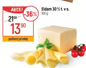 Sýr Eidam 30%