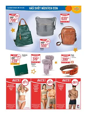 akční leták Globus 26.11.2025-2.12.2025