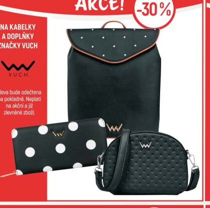 Kabelka a peněženka Vuch - Globus akcniletaky.com