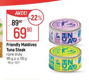 Friendly Maldives Tuna Steak