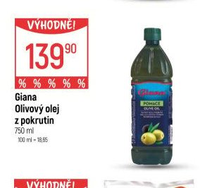 Giana Olivový olej z pokrutin