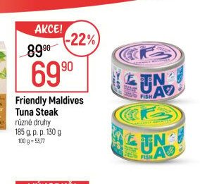 Friendly Maldives Tuna Steak