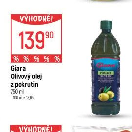 Giana Olivový olej z pokrutin