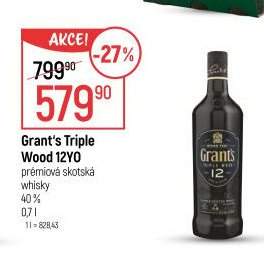 Grant's Triple Wood 12YO