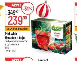 Pickwick Hrneček a čaje