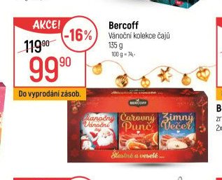 Bercoff kolekce čajů
