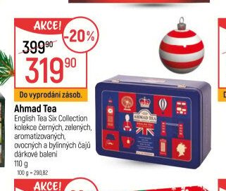 Ahmad Tea English Tea Six Collection