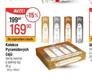 Kolekce Pyramidových čajů