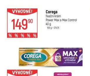 Corega fixační krém