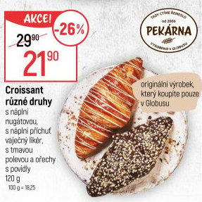 Croissant s náplní