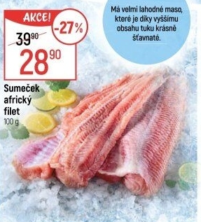 Sumeček africký filety