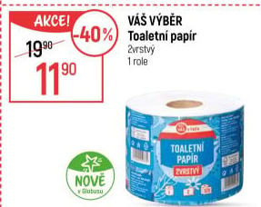 Toaletní papír 2vrstvý Váš Výběr