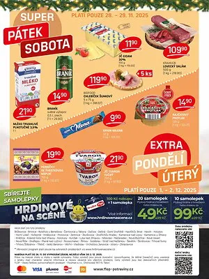 akční leták FLOP 26.11.2025-2.12.2025