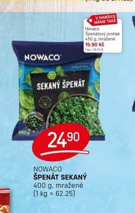 Novaco Špenát sekaný