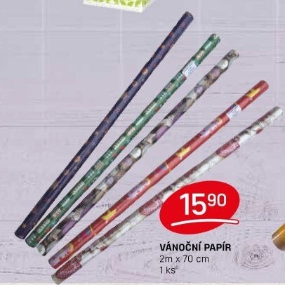 Balicí papír vánoční