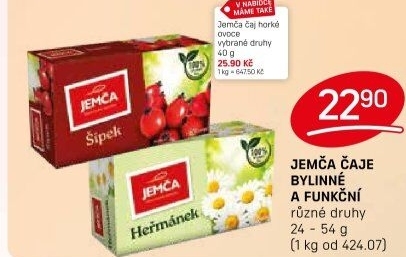 Bylinný čaj Jemča