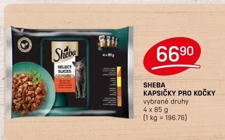 Kapsičky pro kočky Sheba