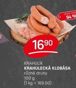 Krahulecká klobása Krahulík