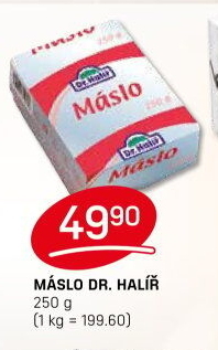 Máslo Dr.Halíř