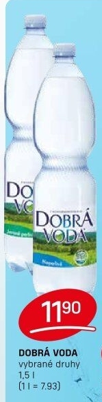 Přírodní voda Dobrá voda