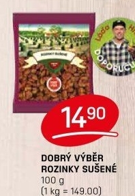 Rozinky sušené Dobrý Výběr