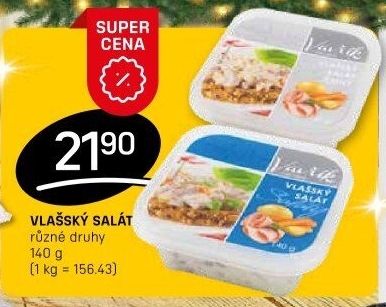 Salát vlašský Lahůdky Vavřík