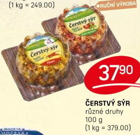 Sýr čerstvý v koření Kromilk