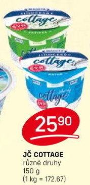 Sýr Cottage Jihočeský Madeta