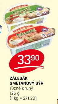 Sýr termizovaný Zálesák