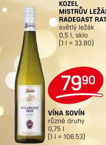 Vína Vinný sklep Sovín