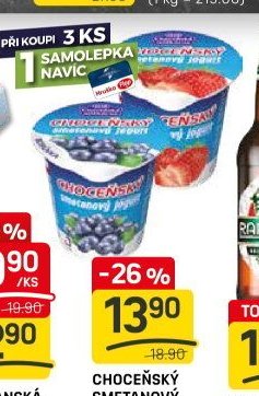 CHOCEŇSKÝ SMETANOVÝ JOGURT