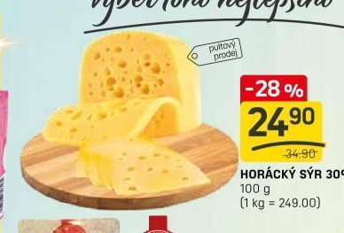 HORÁCKÝ SÝR 30%