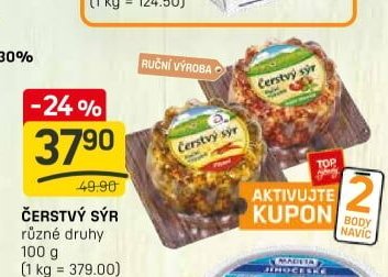 ČERSTVÝ SÝR různé druhy