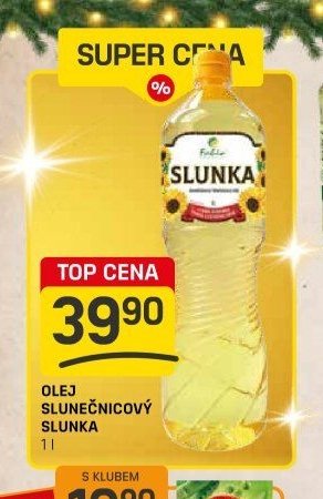 Olej slunečnicový Slunka 1 l