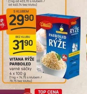 Vitana rýže parboiled 4 x 100 g