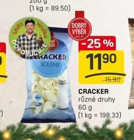 Cracker různé druhy 60 g