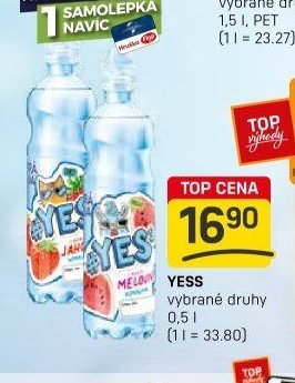 Yess vybrané druhy 0,5 l