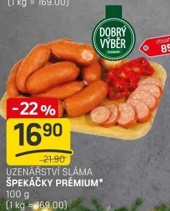 Špekáčky premium Dobrý Výběr