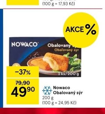 Nowaco Obalovaný sýr