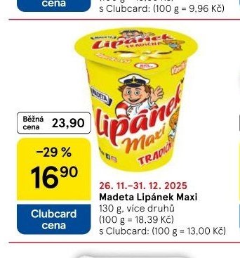 Madeta Lipánek Maxi