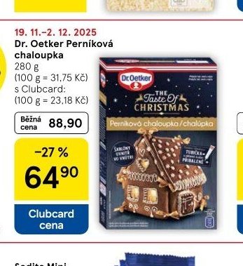 Dr. Oetker Perníková chaloupka