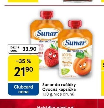 Sunar do ručičky Ovocná kapsička