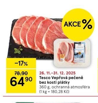 Tesco Vepřová pečeně bez kosti