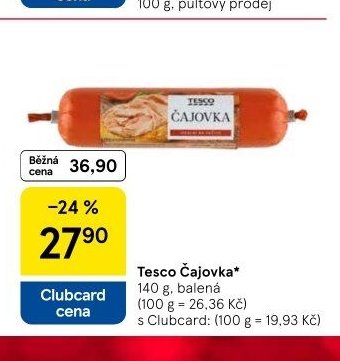 Tesco Čajovka